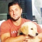Tim Tebow Shows Off His ADORABLE New Puppies 
