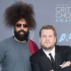 James Corden and Reggie Watts at the 21st Annual Critics' Choice Awards 