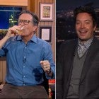 Stephen Colbert, Jimmy Fallon and James Corden