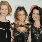 Sarah Jessica Parker, Cynthia Nixon and Kristin Davis attend the ShoWest 2010 Final Night Talent Awards held at the Paris Las Vegas Hotel in Las Vegas, Nevada on March 18, 2010.