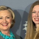 Hillary Clinton and Chelsea