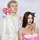 Machine Gun Kelly and Megan Fox attend the 2021 iHeartRadio Music Awards at The Dolby Theatre in Los Angeles, California, which was broadcast live on FOX on May 27, 2021.