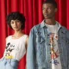 Models wearing the Mickey and Friends collection 