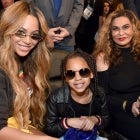 Beyonce, Blue Ivy, and Tina Knowles