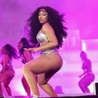 Megan Thee Stallion performs onstage at the 2022 Coachella Stage