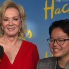 Jean Smart Jokes She's 'Created a Monster' as Son Hams It Up at 'Hacks' Premiere (Exclusive)