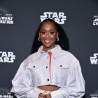 Moses Ingram attends 'Obi-Wan Kenonbi' studio showcase panel at Star Wars Celebration