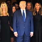 Donald Trump, Ivanka Trump and Melania Trump