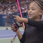 Serena Williams' Daughter Olympia Twins With Mom at U.S. Open