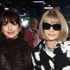 Anne Hathaway and Anna Wintour 