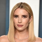 Emma Roberts attends the 2020 Vanity Fair Oscar Party