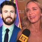 Emily Blunt on How Co-Star Chris Evans Reacted to Being Named ‘Sexiest Man Alive’ (Exclusive) 