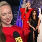 Watch 'Wednesday's Gwendoline Christie Gush Over Her Co-Stars (Exclusive) 