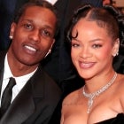 Rihanna Reacts to Onstage Shout-Outs at Golden Globe Awards With A$AP Rocky 