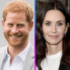 Prince Harry and Courteney Cox