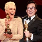 How Jamie Lee Curtis and Ke Huy Quan Celebrated Their Oscars Wins