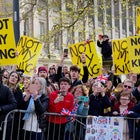 King Charles protestors