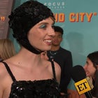 Maya Hawke Wears ‘50s Inspired Sequined Swim Cap to 'Asteroid City' Premiere