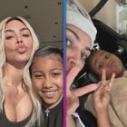 Watch Kim Kardashian and North West Try Intense TikTok-Famous Beauty Treatment!