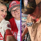 Blake Shelton, Gwen Stefani and Her Sons Have Spirited Night Out at Her Hometown Baseball Game!