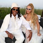 Jay-Z and Beyonce 2023 White Party