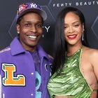 ASAP Rocky and Rihanna 