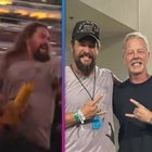 Watch Jason Momoa Join the Mosh Pit at a Metallica Concert