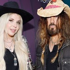 Billy Ray Cyrus and Firerose Make Red Carpet Debut