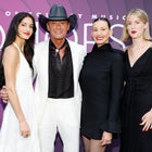 Tim McGraw, Faith Hill, Audrey and Maggie 