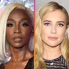 Angelica Ross and Emma Roberts 