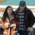 Olivia Rodrigo and Louis Partridge Share a Kiss During New York Outing