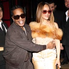 A$AP Rocky Snuggles Rihanna Tightly on Valentine's Date Night