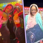 Rihanna Dances With Fans & Reacts to Pre-Wedding Performance in India