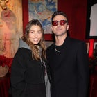 Jessica Biel and Justin Timberlake attend Justin Timberlake's 'EVERYTHING I THOUGHT IT WAS' Album Release Party at Dan Tana's on March 14, 2024 in West Hollywood, California.