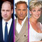Prince William, Kevin Costner, Princess Diana