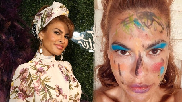 Eva Mendes' Quarantine Makeover From Her Daughters Is a Must-See