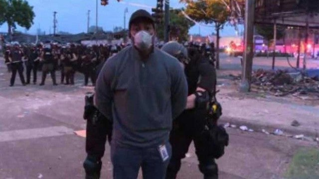 CNN Reporter Omar Jimenez Arrested On Live TV While Covering George Floyd Protests