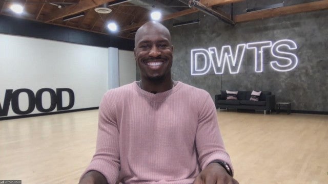 Vernon Davis Says ‘DWTS’ Rehearsals Are ‘Kicking My Butt’ (Exclusive)