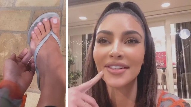 Kim Kardashian Proves Once and For All That She Doesn’t Have 6 Toes 