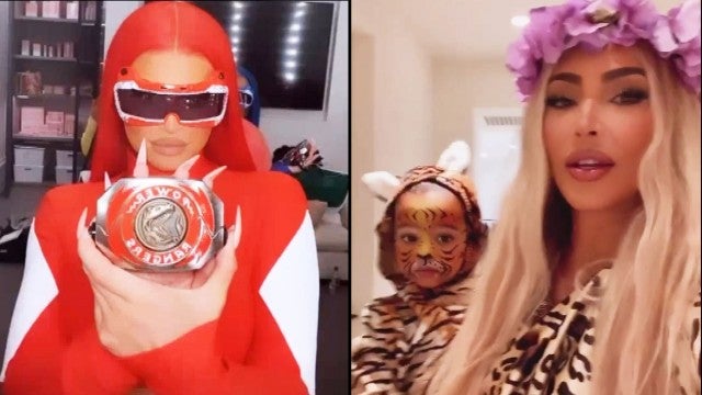 Kylie Jenner and Kim Kardashian Go All Out for Halloween 