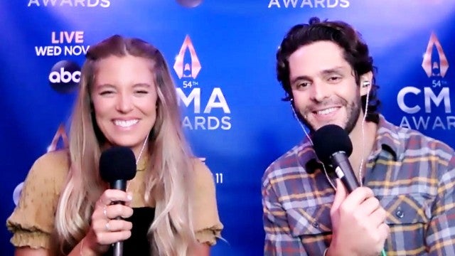Thomas Rhett and Wife Lauren Akins Talk Teaming Up for ‘CMA Country Christmas’ (Exclusive)