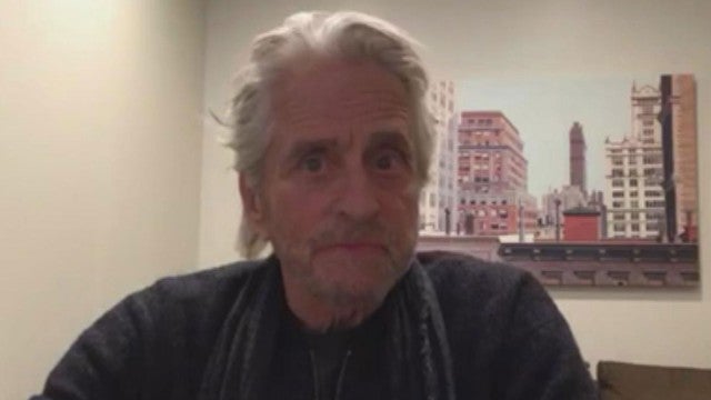 Watch Michael Douglas Honor His Late Father Kirk on Veteran's Day (Exclusive)