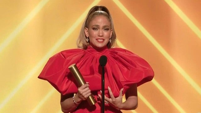 Jennifer Lopez CRIES as Her Kids and Celebs SURPRISE HER at 2020 PCAs