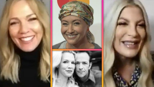 Tori Spelling and Jennie Garth on Shannen Doherty's Cancer Battle and Honoring Luke Perry's Legacy