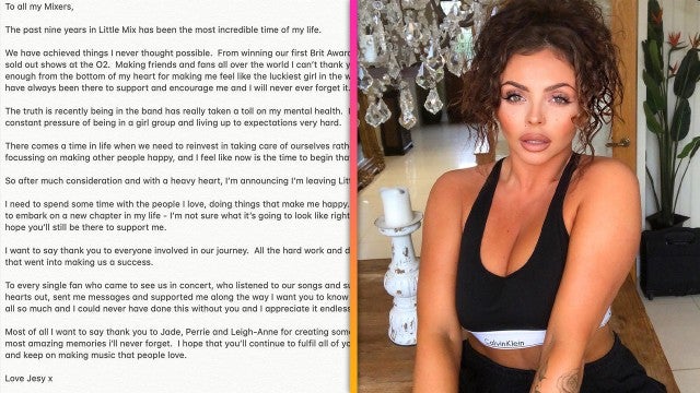 Jesy Nelson Announces She's Leaving Little Mix to Focus on Her Mental Health