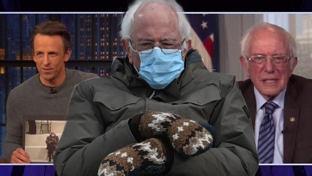 Bernie Sanders Reacts to Viral Inauguration Mittens Memes
