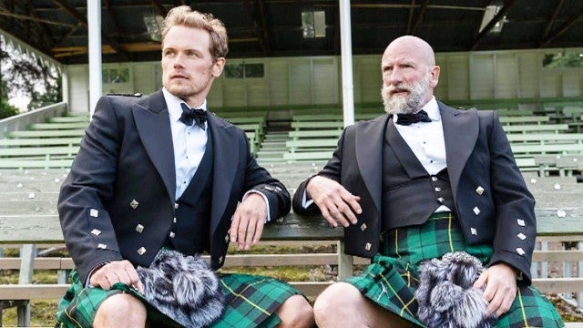 ‘Men in Kilts' Stars Sam Heughan and Graham McTavish on Their Playful Rivalry and Road Trip (Exclusive)