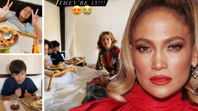 Jennifer Lopez Shares Sweet Message to Twins on Their 13th Birthday