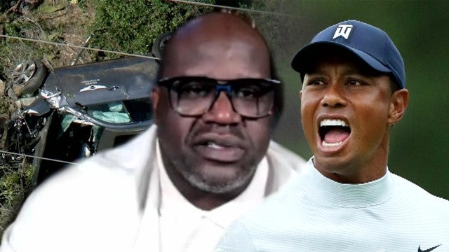 Shaquille O'Neal Reacts to Tiger Woods’ Devastating Car Crash (Exclusive)