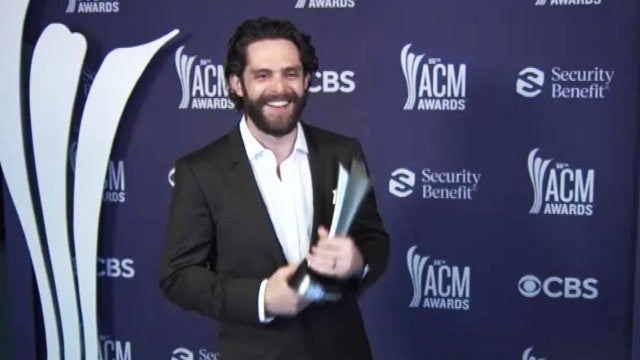ACMs 2021: Thomas Rhett Shares What His Wife and Daughters Thought About His Win (Exclusive) 
